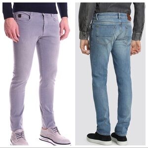 Trussardi Men’s slim jeans in gray Size 31